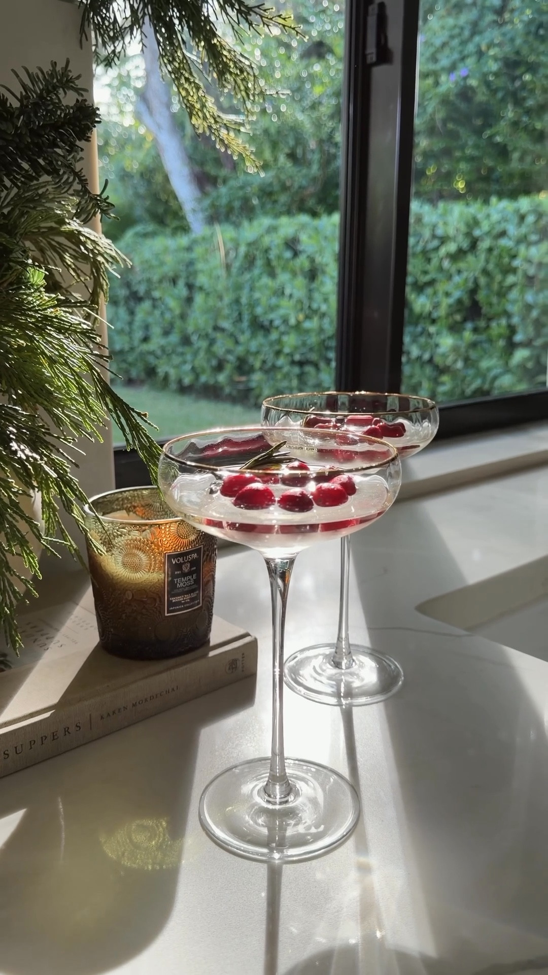 This is your sign to make cranberry wreath ice cubes for every holiday drink you serve 🥂✨ 

#holidayhosting #hostess #christmasparty #christmascocktail #glassware #cocktailidea #holidayparty #barcart #amazon #amazonfind 

#LTKHoliday #LTKFindsUnder50 #LTKHome