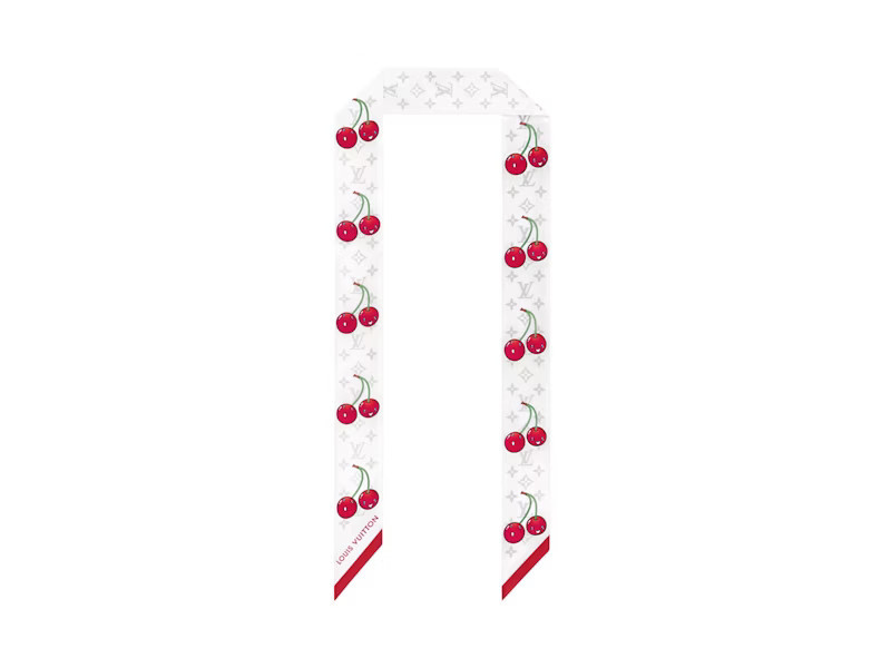 Women's Louis Vuitton x Takashi Murakami Monogram Cherry Bandeau in White | StockX