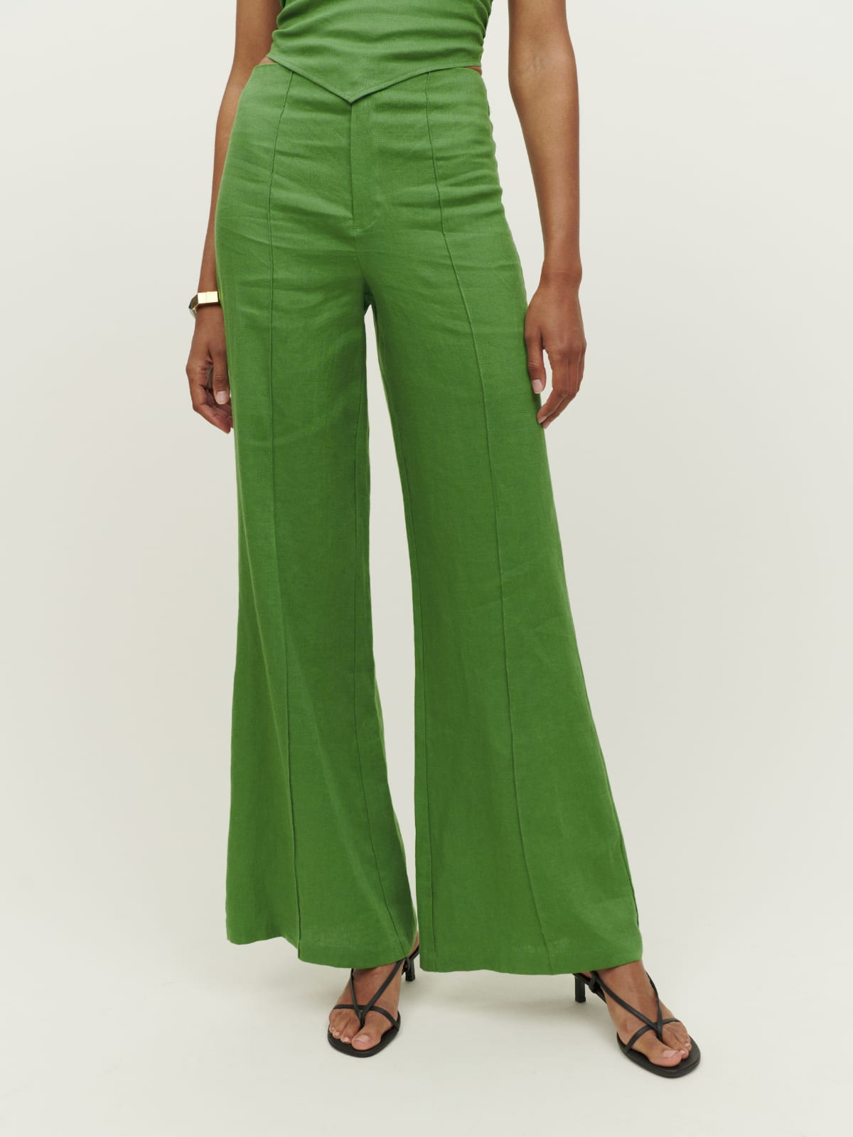 Silvie Linen Pant | Reformation (Global)