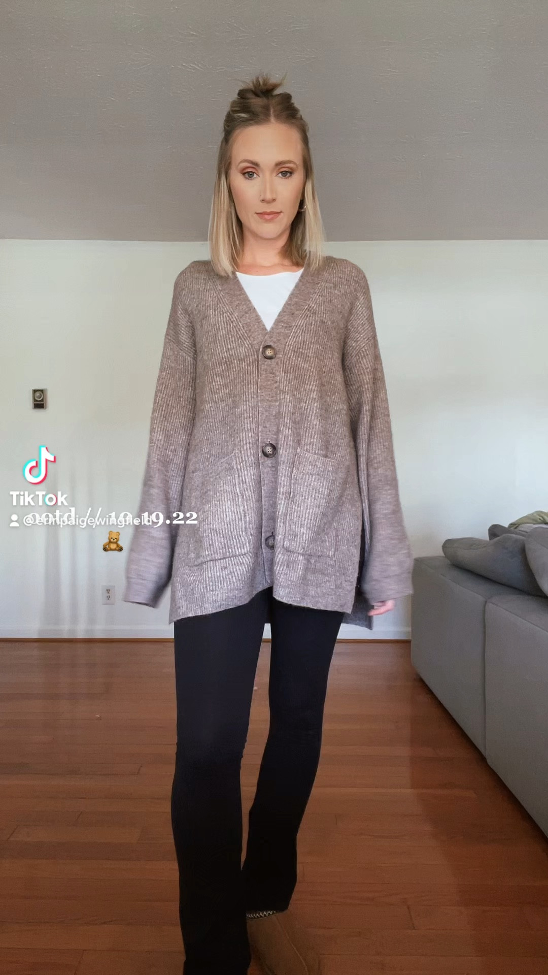 Rib-knit Cardigan curated on LTK