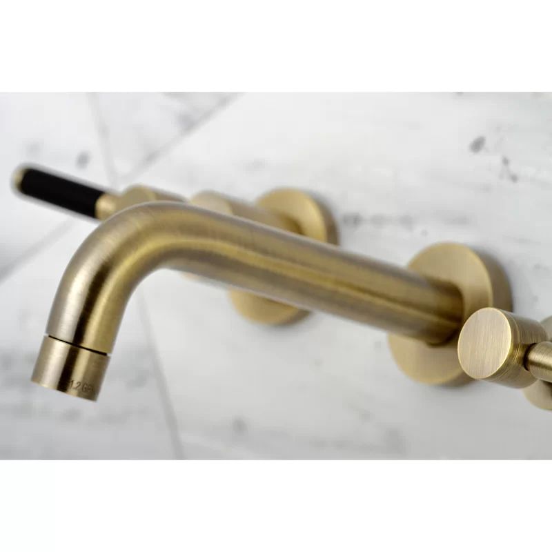 KS8123DKL Kaiser Wall Mounted Bathroom Faucet | Wayfair North America
