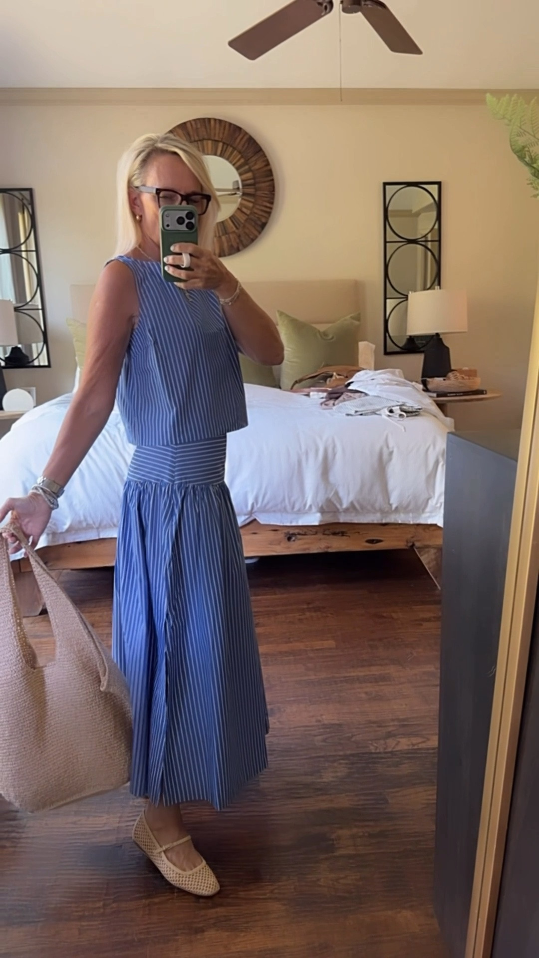 It’s baaacckk!!!
This set is back in stock. I’ve waited so long! This is one of the best drop waste skirts I’ve found. 
Can be mixed and matched with other things, for instance, the white button up I have with it here 

Wearing small in all￼￼

#LTKootd #LTKOver40 #LTKTravel