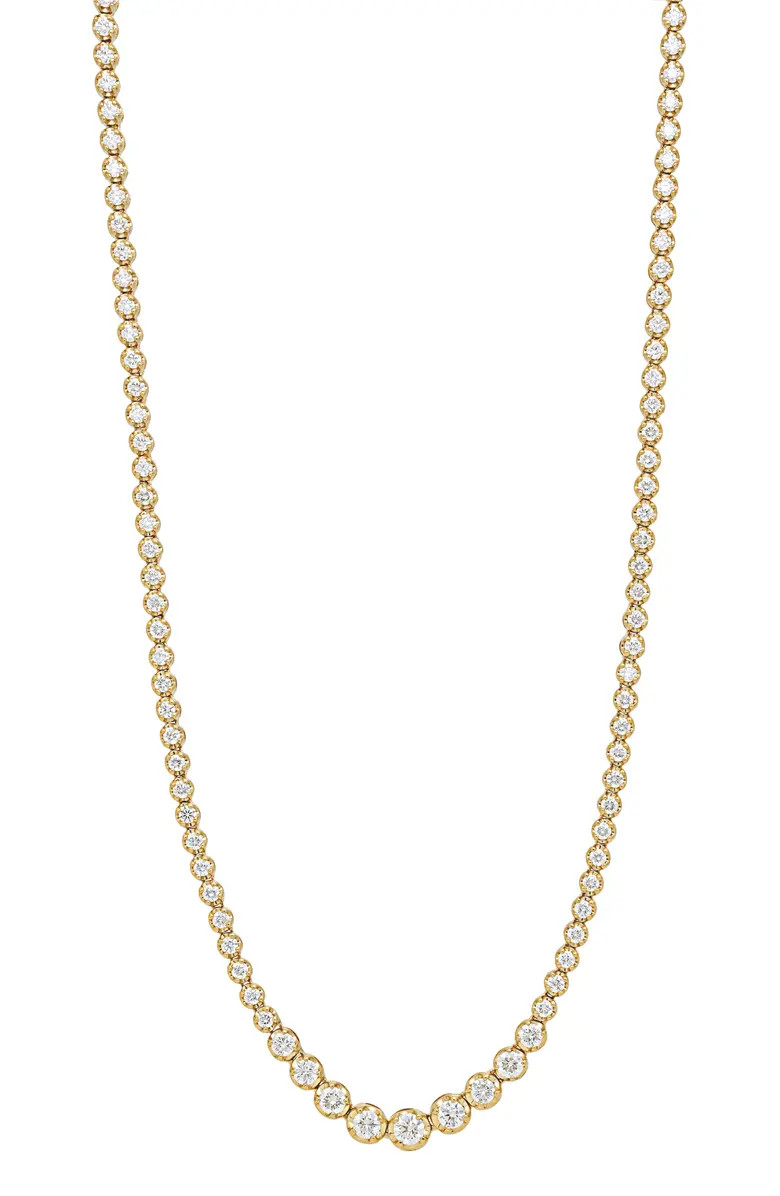 Audrey Diamond Tennis Necklace | Nordstrom