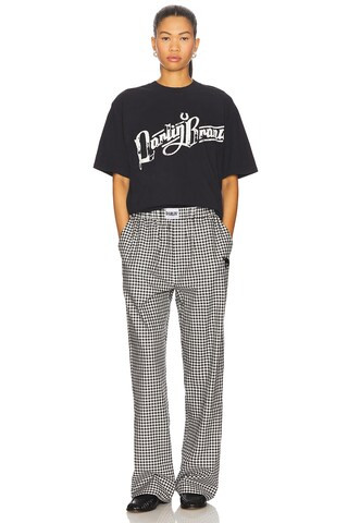 Darlin Gingham Pant in Black from Revolve.com | Revolve Clothing (Global)