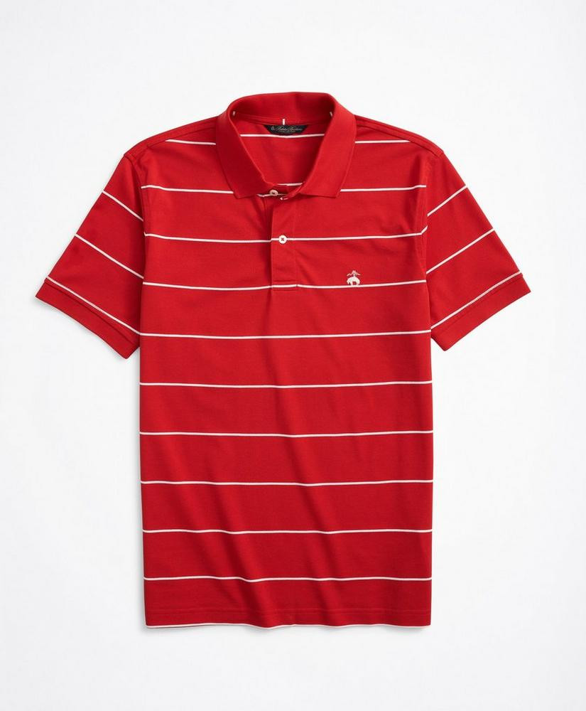 Golden Fleece® Original Fit Stretch Cotton Thin Stripe Polo Shirt | Brooks Brothers