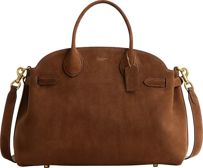Soft Empire 40 Suede Carryall Bag | Nordstrom