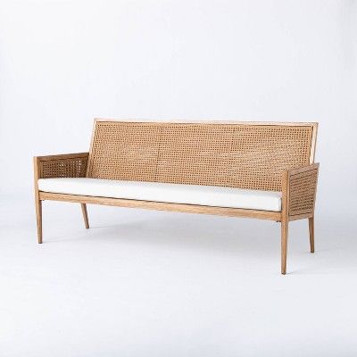 Benmore Wicker & Metal Patio Sofa - Threshold™ designed with Studio McGee | Target