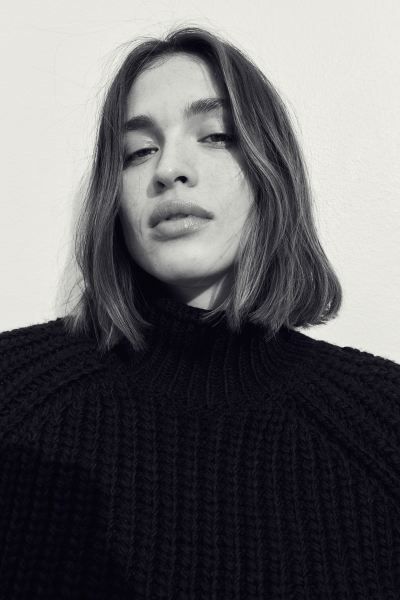 Knit Sweater - Black - Ladies | H&M US | H&M (US + CA)