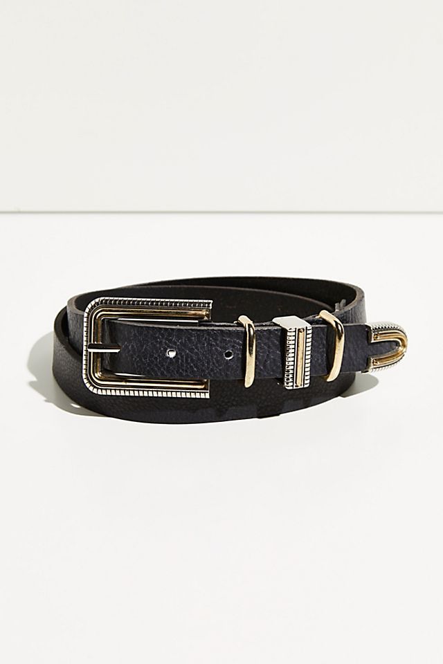 Layered Up Leather Belt | Free People (Global - UK&FR Excluded)