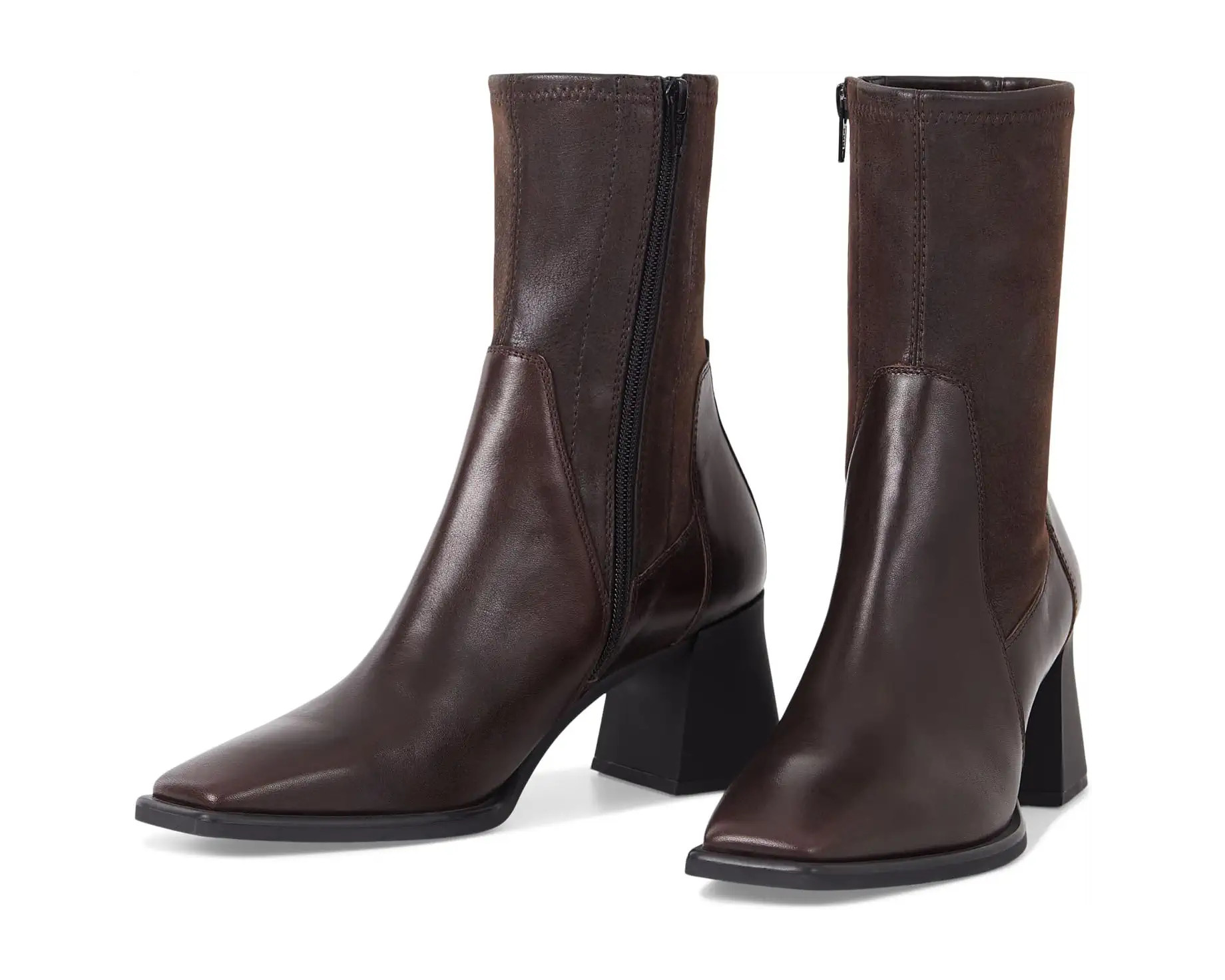 Women's Vagabond Shoemakers Hedda Leather Short Stretch Bootie | Zappos