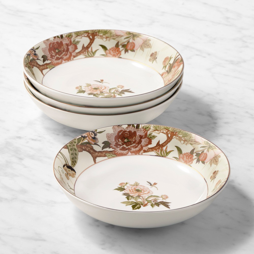 Sanderson x Williams Sonoma Botanical Reverie Pasta Bowls | Williams-Sonoma CA