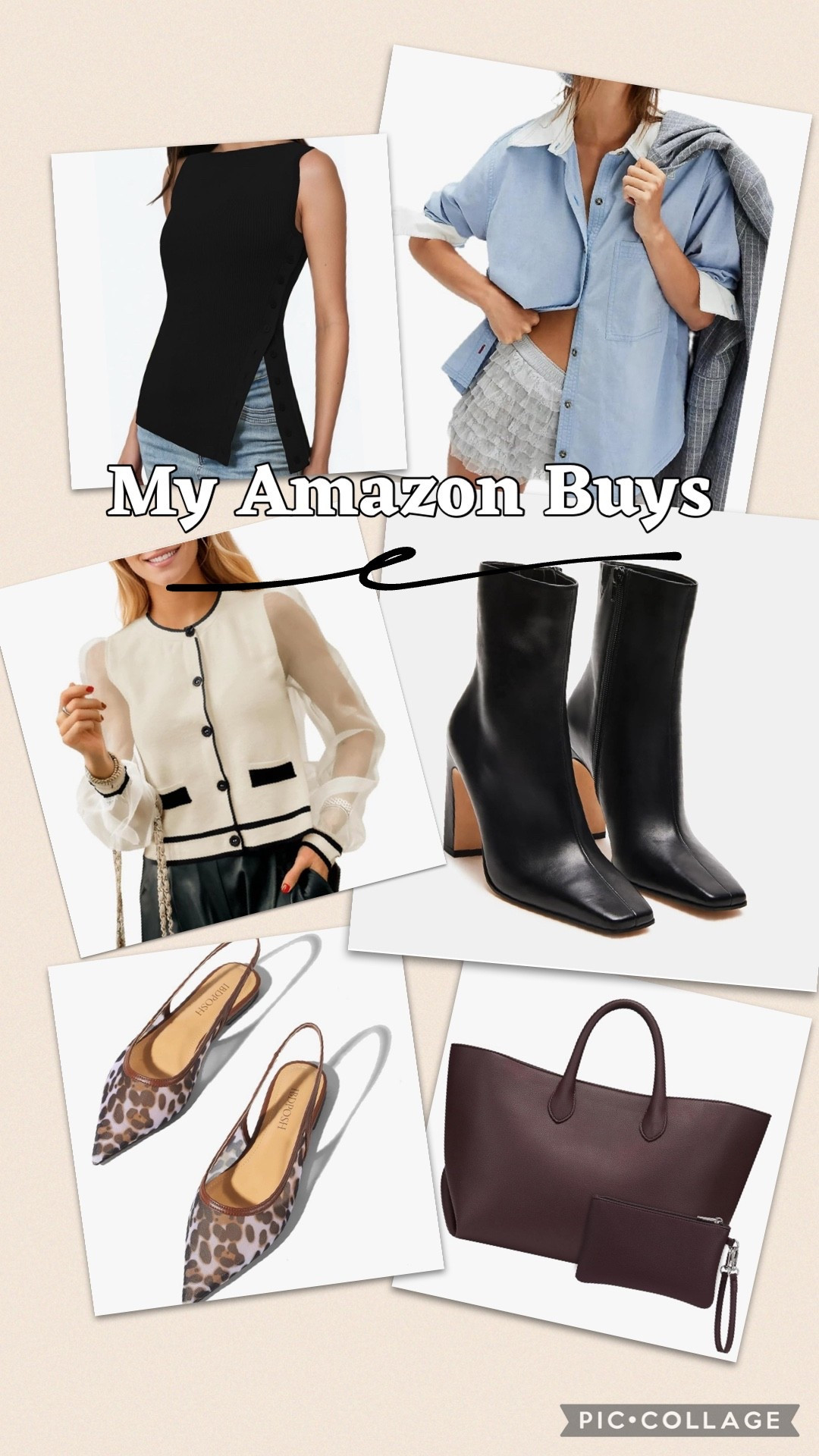 My recent Amazon order. 

#LTKStyleTip #LTKItBag #LTKShoeCrush