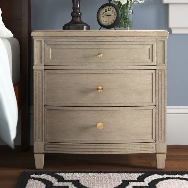 Jarboe Solid Wood Nightstand | Wayfair North America