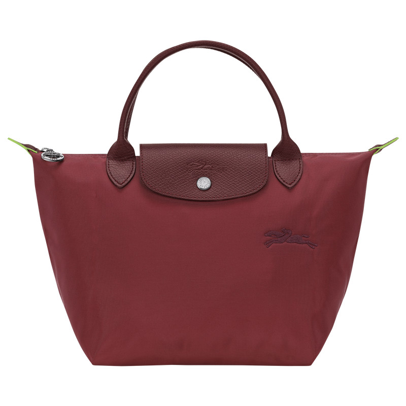 Le Pliage Green S Handbag Pomegranate - Recycled canvas | Longchamp US | Longchamp