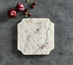 Marquee Marble Square Cheese Board | Pottery Barn (US)