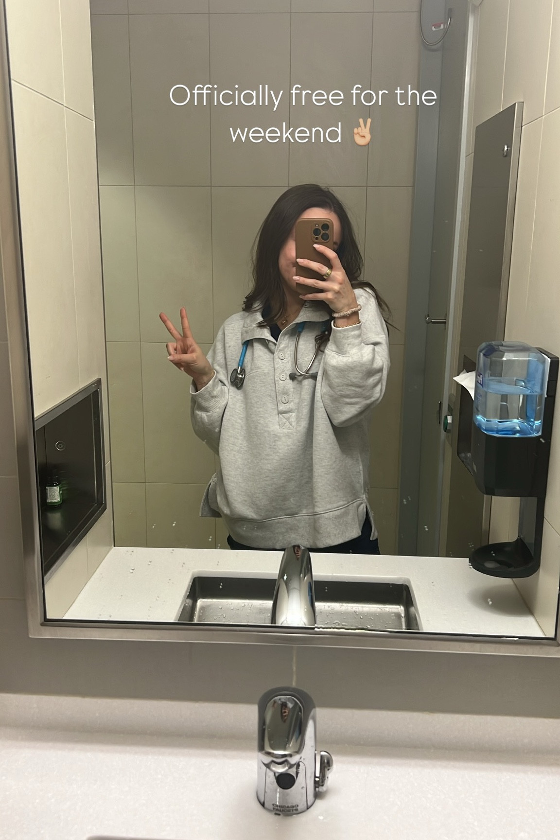 Oversized Henley sweatshirt from American Eagle is my new fav sweatshirt to keep me warm and cozy during my long 12 hour night shifts! I have it in grey in a size XS 🫶🏼 P.S it’s on sale! 

#LTKActive #LTKMostLoved #LTKFindsUnder50