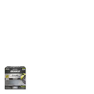 Rust-Oleum RockSolid 90 oz. Clear Polycuramine Top Coat Garage Floor Kit (2 Pack) 365192 | The Home Depot