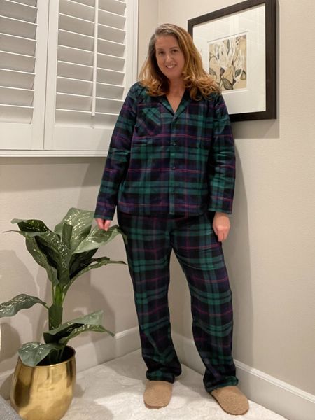 Flannel pajamas are 50% off thru tomorrow! 

I’m wearing a size L 

#LTKHoliday #LTKsalealert #LTKSeasonal
