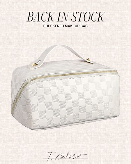 Back in stock: checkered cosmetic case 

Amazon finds, Amazon favorites, Amazon travel, checkerboard cosmetic case 

#LTKunder50 #LTKtravel #LTKunder100