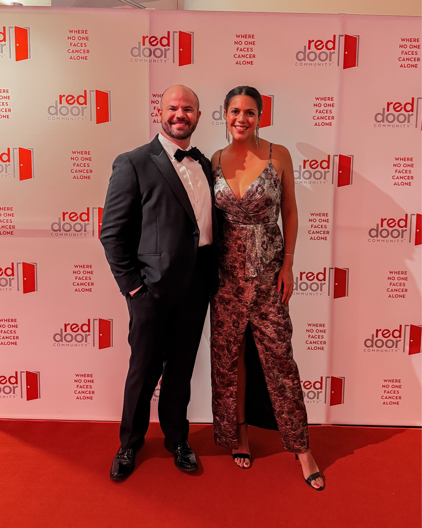 We picked out my dress together before, now it’s time to pull out every ounce of fancy makeup and hair skills I have for the Red Door Community annual gala.

Red Door Community is a *free* program that includes support groups, educational lectures and healthy lifestyle workshops for men, women, teens and children affected by cancer. I’m beyond thrilled to get involved with their mission. 

And to kick things off - I’m donating all proceeds from this post directly to them! It’s a cause that’s deeply personal to me and I’m so thankful I can support it.

#LTKHoliday #LTKWedding #LTKgrwm