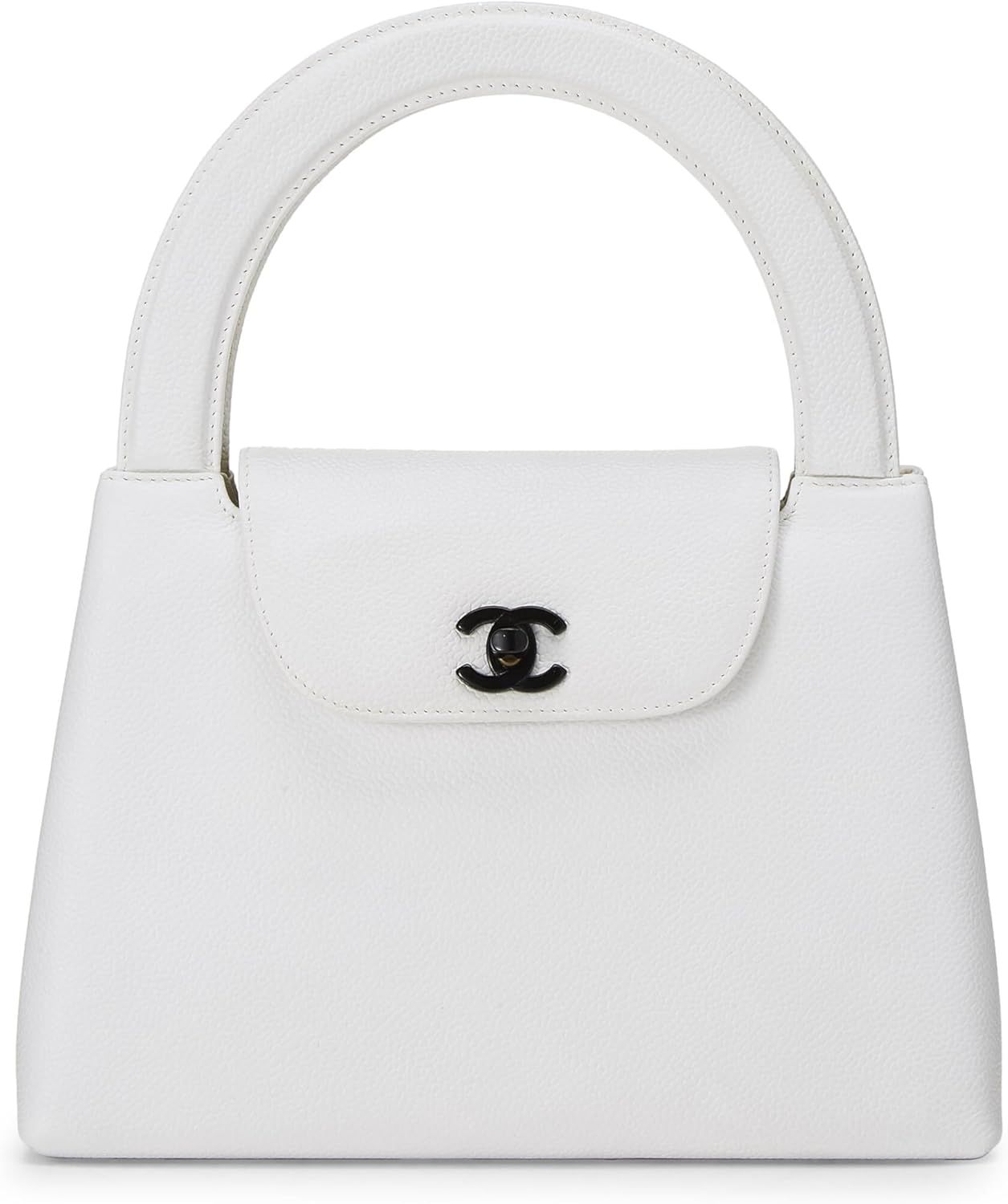 Amazon.com: Chanel, Pre-Loved White Caviar Party Kelly, White : Luxury Stores | Amazon (US)