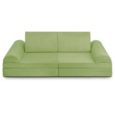 Asaiah Cressey Kids Suede Club Sofa | Wayfair North America