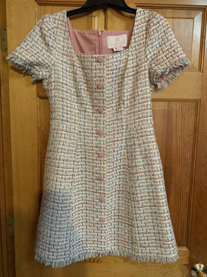 Gal Meets Glam Gorgeous Pink Tweed  | eBay | eBay US