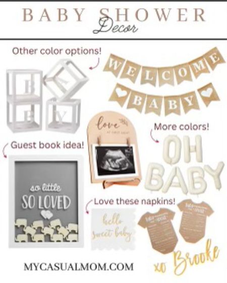 Baby shower decor 

#LTKGiftGuide #LTKHome #LTKFestival