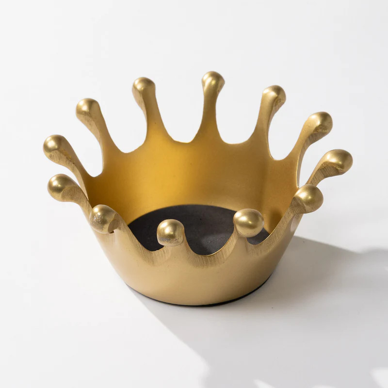 Gilded Crown Bottle Stand | Modern Locke