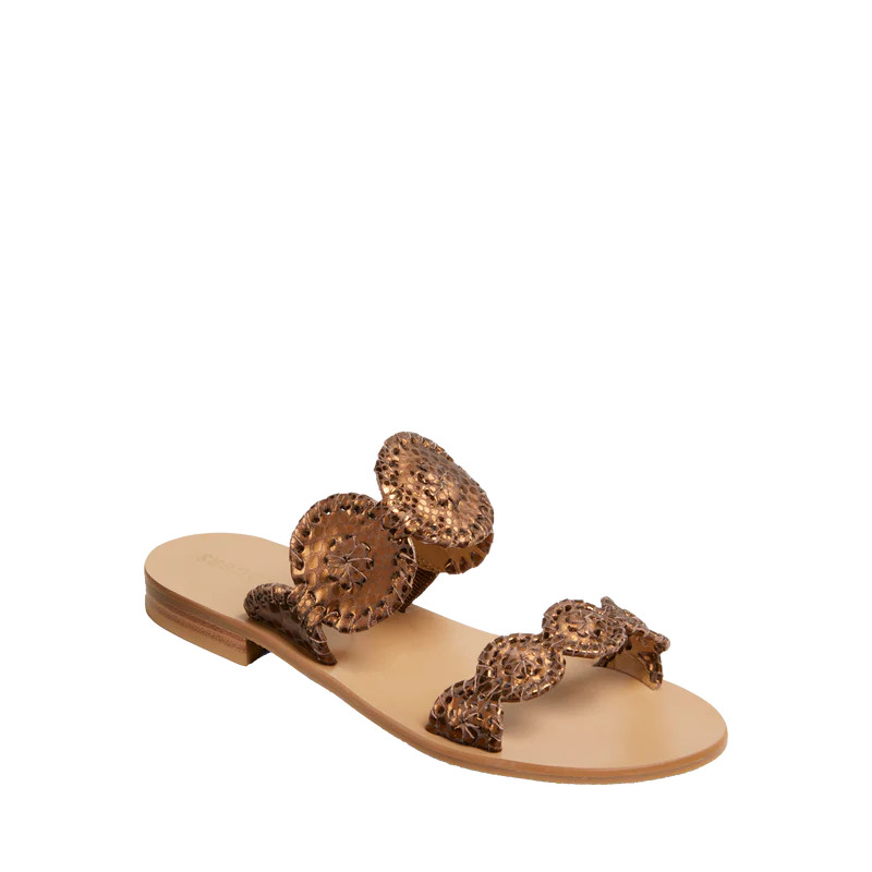 Lauren Snake Embossed Sandal | Jack Rogers