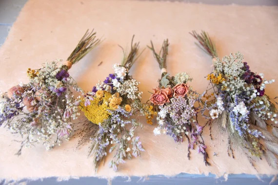 Dried Flower Bouquets~Victorian Aesthetic Boho Decor~Gifts for Her~Bride/Bridesmaid Bouquet~ Pres... | Etsy (US)