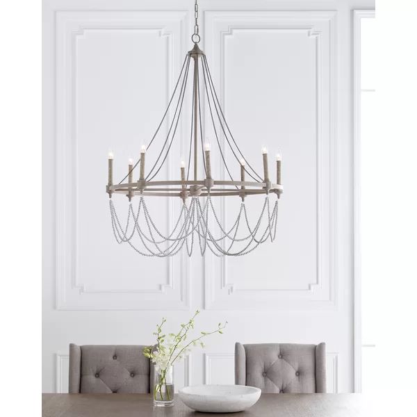Ved 8 - Light Candle Style Empire Chandelier | Wayfair North America