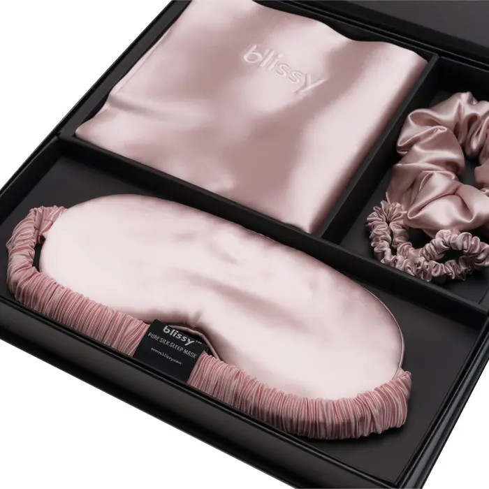 BLISSY Dream 4-Piece Mulberry Silk Set | Nordstrom | Nordstrom