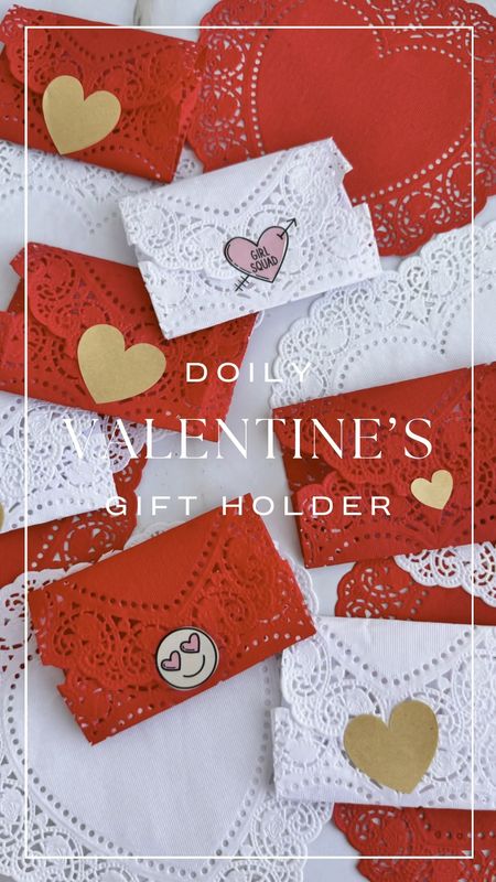 Transform Heart-Shaped Doilies into Unique Valentine's Day Cards or Gift Packages. Learn how to fold, create, and personalize your love-filled envelopes with this step-by-step guide. Perfect for adding a special touch to your Valentine's Day celebrations. 

#DIYValentines #HeartDoilyCrafts #HandmadeCards

#LTKSeasonal #LTKVideo #LTKGiftGuide