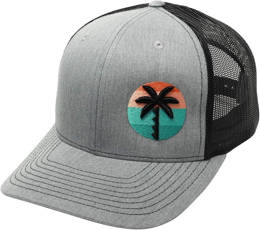 WUE Trucker Hat - Palm Tree Mens Hats - Snapback Hats | Amazon (US)