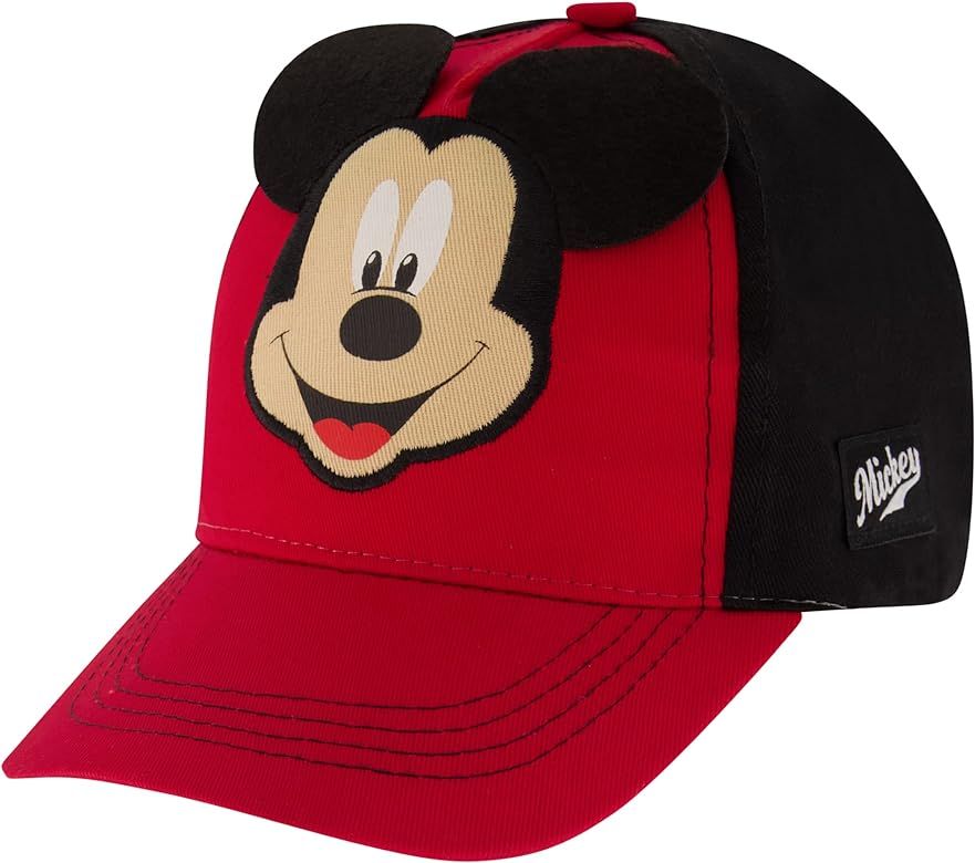 Disney Boys Baseball Cap, Mickey Mouse Adjustable Toddler Hat, Ages 2-4 Or Boy Hats for Kids Ages... | Amazon (US)