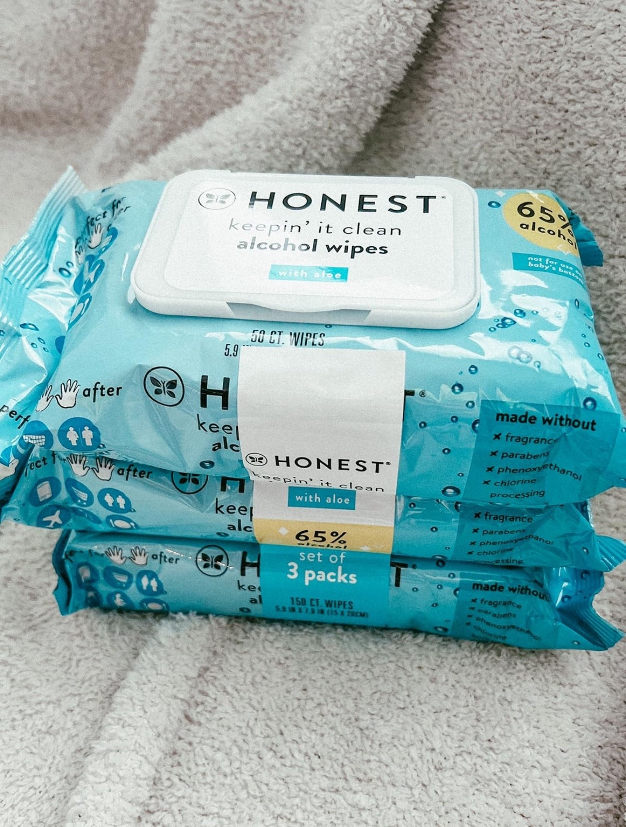 Honest Alcohol Wipes are great for cleaning & sanitizing hands & surfaces. I always have a pack in the diaper bag! #BabiesandToddlers

#thehonestcompany #honestwipes #alcoholwipes #babiesandtoddlers #diaperbagessentials #founditonamazon #amazonbabyfinds #kids 

#LTKfamily #LTKkids #LTKbaby

#LTKFamily #LTKKids #LTKBaby