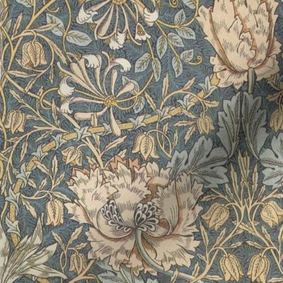 William Morris ~ Honeysuckle ~ Medium | Spoonflower