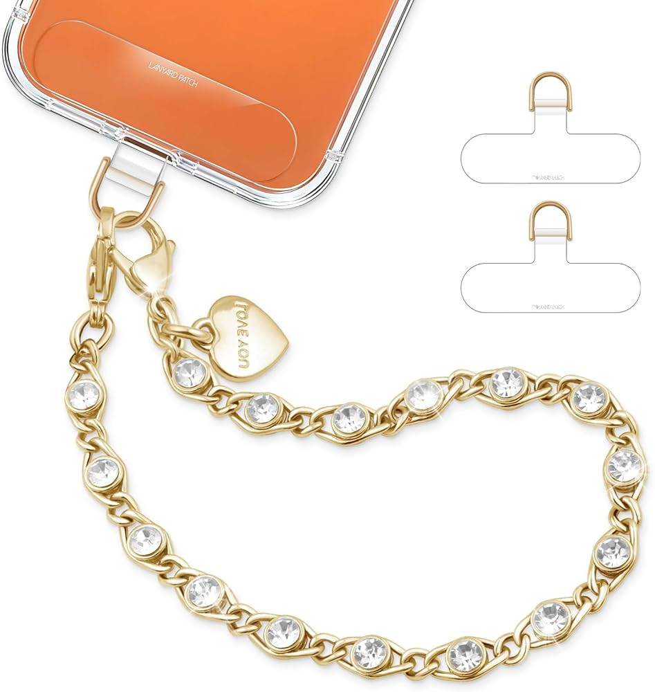 Phone Charm Strap Detachable Wrist Strap For iPhone Anti Theft Strap Phone Chain Wristlet | Amazon (US)