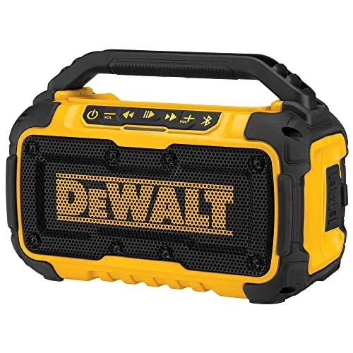DEWALT 20V MAX* Bluetooth Speaker for Jobsite, Tool Only (DCR010) - Walmart.com | Walmart (US)