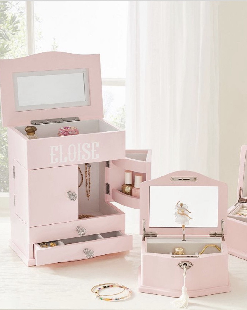 If you have a girlie girl like me, she needs this jewelry box for Christmas. Got the “dresser” and personalized with her name! It’s on sale! ✅ 

#LTKSaleAlert #LTKGiftGuide #LTKKids