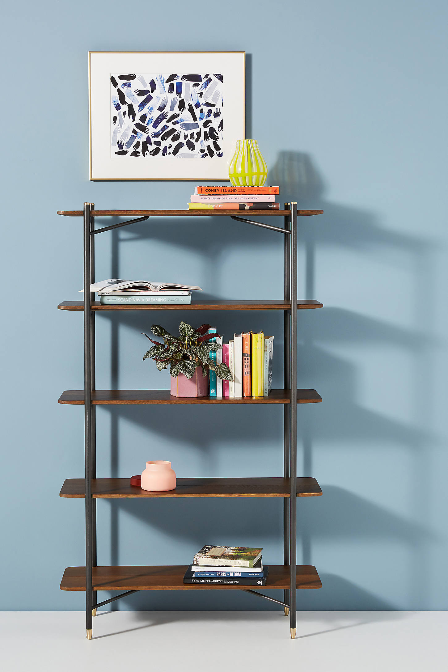 Jefferson Five-Shelf Bookshelf | Anthropologie (US)