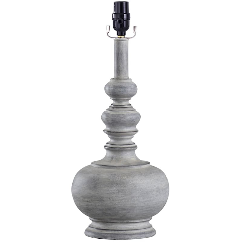 Grey Wash Accent Lamp, 17" | At Home