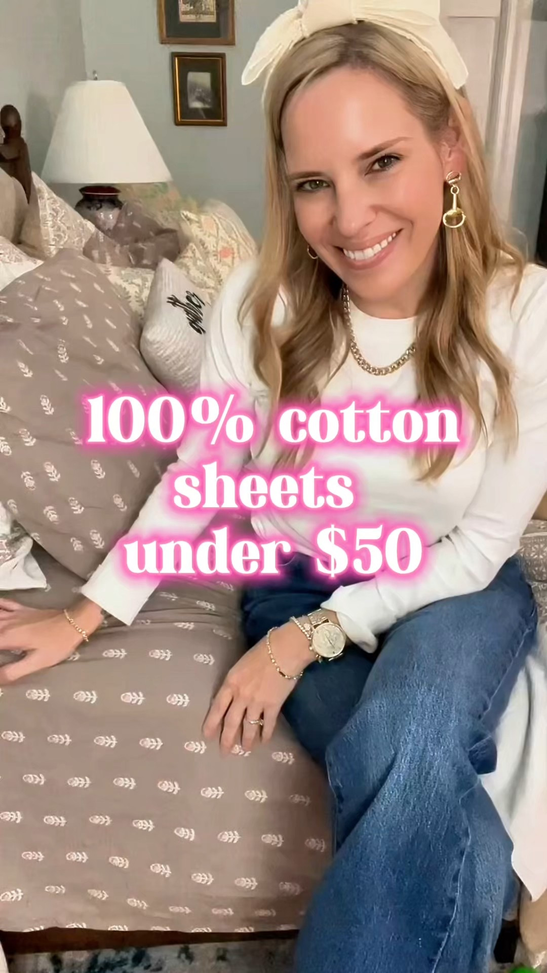 Transform your bedroom into a cozy, timeless retreat with this elegant setup 🛏✨. The Lark Manor Amilio Upholstered Bed from Wayfair brings sophistication with its tufted headboard and solid wood platform frame—classic design meets lasting durability. I layered it with the INK+IVY Mila Cotton Printed Duvet Cover Set from Macy’s, featuring a soft taupe botanic print and textured chenille details for a farmhouse-inspired yet modern look 🌿🤍. For an extra layer of charm, the Drew Barrymore Beautiful Signature Floral Percale Sheet Set from Walmart ties everything together with subtle floral accents 🌸.

This combination creates the perfect blend of cozy comfort and elevated style—neutral, versatile, and easy to refresh season after season. Whether you’re curling up with a good book or styling for guests, this look makes your space feel instantly inviting ✨.

🛒 Shop the full look:
	•	Wayfair Amilio Upholstered Bed
	•	Macy’s INK+IVY Mila Duvet Cover Set
	•	Walmart Drew Barrymore Signature Floral Fawn Sheet Set

✨ Perfect for farmhouse, cottage, or classic bedroom décor styles.

: neutral bedding set, taupe duvet cover, farmhouse bedding, upholstered wood bed, tufted headboard bed, Drew Barrymore Walmart bedding, Macy’s INK+IVY Mila duvet, affordable bedroom refresh, cozy neutral bedroom


 

#LTKFindsUnder50 #LTKHome #LTKFindsUnder100

#LTKHome #LTKFindsUnder50 #LTKFindsUnder100