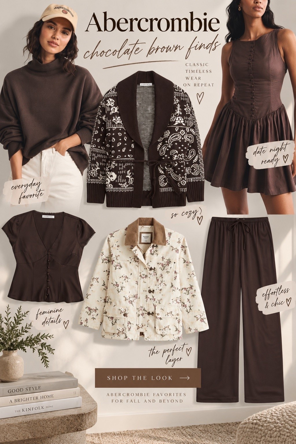 Chocolate brown is THE color of fall 🤎🍂 These Abercrombie finds are giving cozy, elevated + effortlessly put together. From the prettiest fall layers to chocolate brown staples you’ll wear on repeat, these are some of my favorite pieces for the season. Perfect for fall outfits, workwear, date nights + everyday style!

#Abercrombie #AbercrombieStyle #AbercrombieFinds #ChocolateBrown #FallOutfits #FallFashion #FallStyle #LTKStyleTip #LTKFinds #FallWardrobe #WomensFallFashion

#LTKSaleAlert #LTKSeasonal #LTKootd