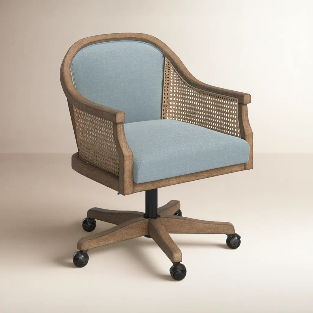 Ophelia & Co. Ackeron Solid Wood Office Chair & Reviews | Birch Lane | Birch Lane