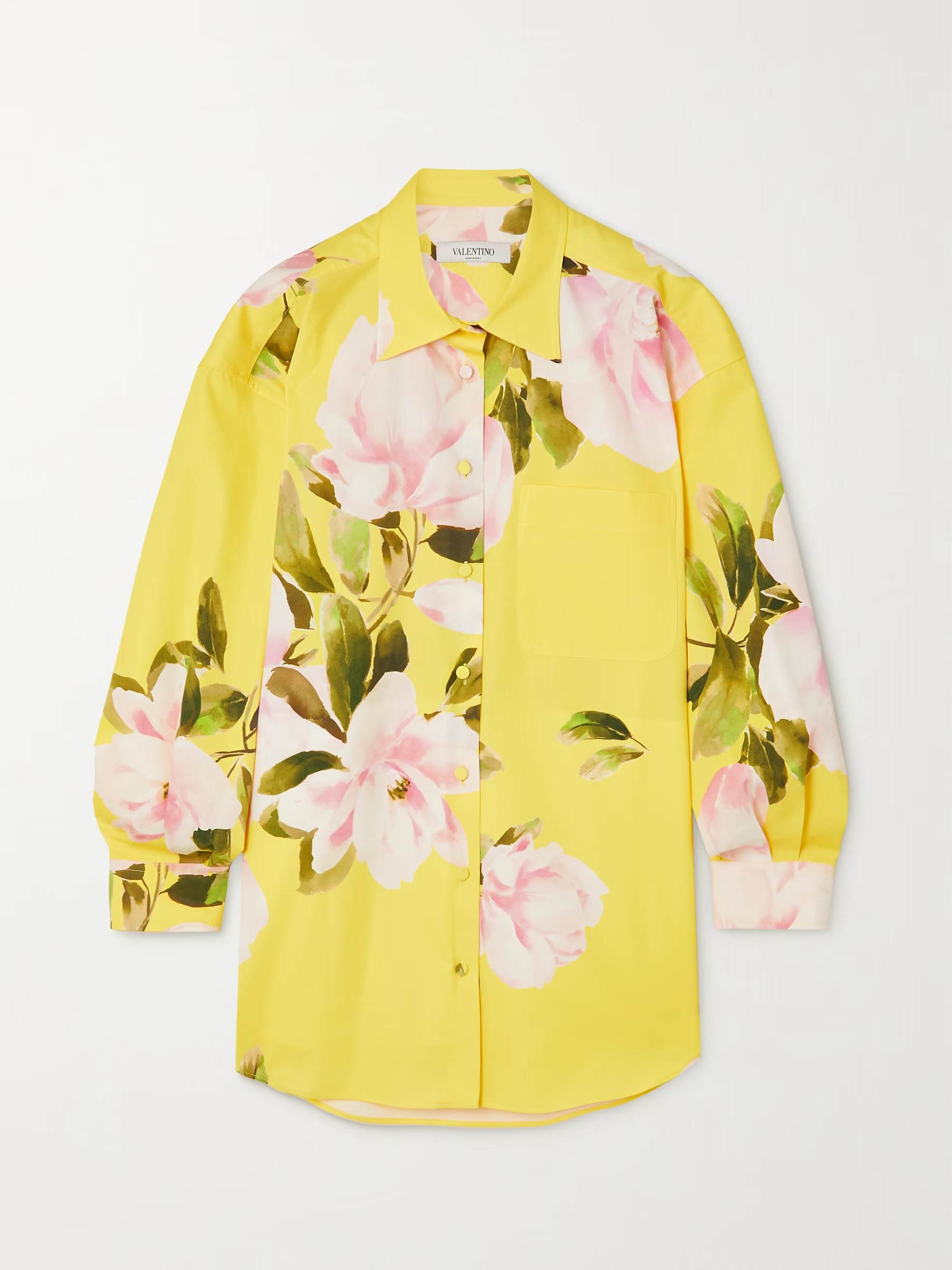 Floral-print cotton and silk-blend jacket | NET-A-PORTER (US)