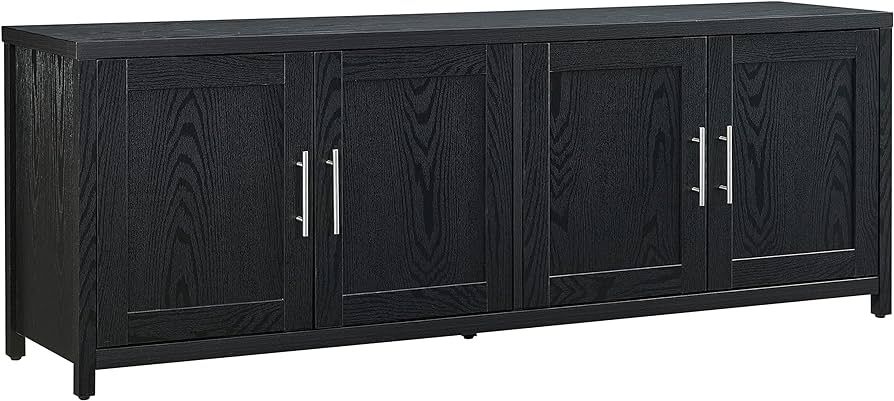 Henn&Hart Strahm TV Stand, 68" Wide, Black | Amazon (US)