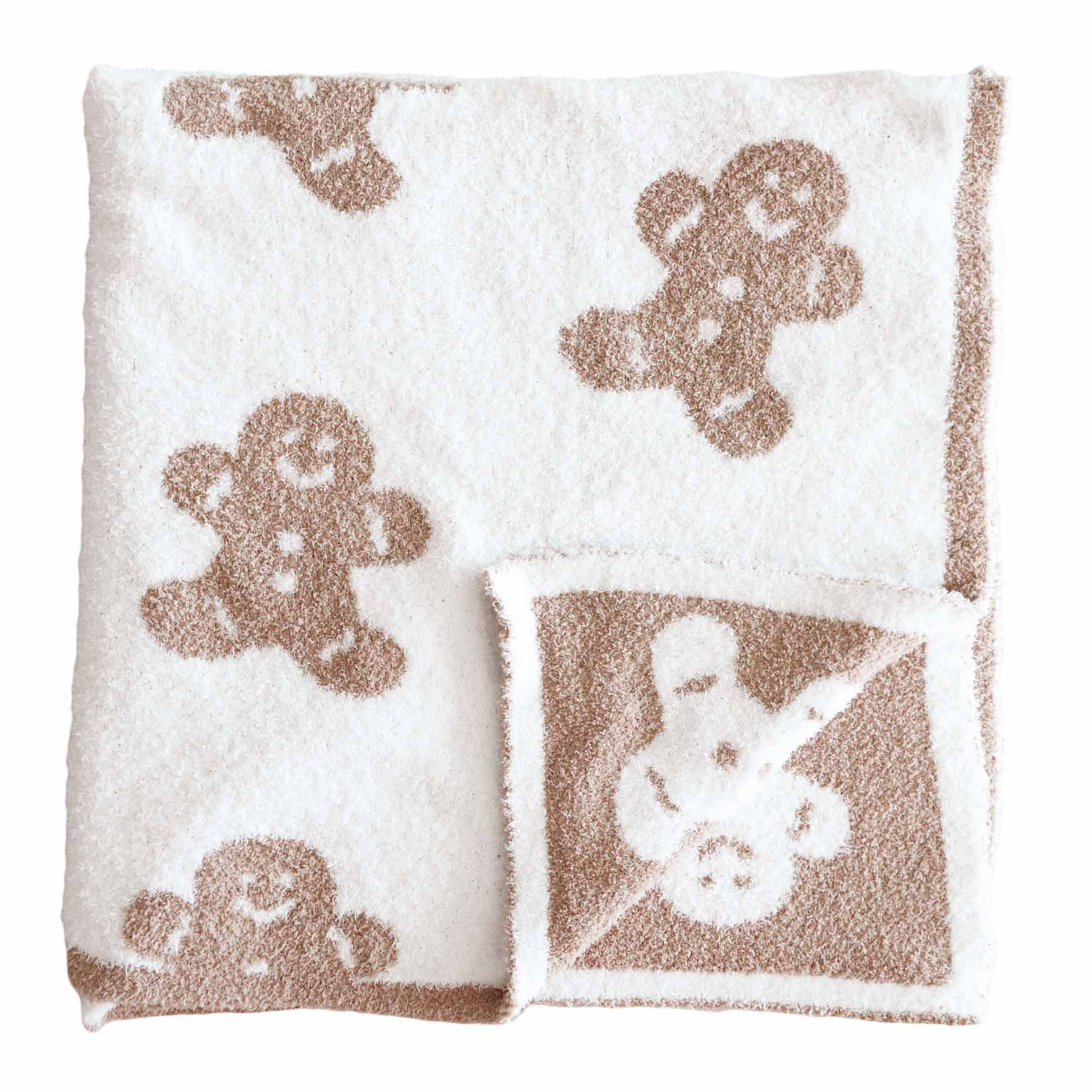CuddleLane™ Luxe Blankets | Gingerbread* | Caden Lane