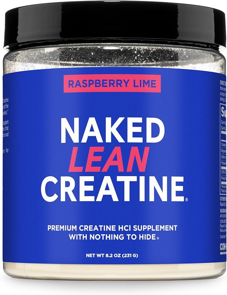 NAKED Lean Creatine HCl Powder, 100 Servings - Con-Cret Creatine Hydrochloride with Organic Prick... | Amazon (US)